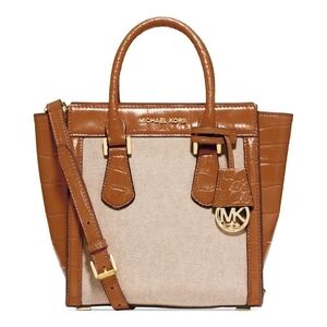 MICHAEL Kors Colette Walnut Medium Messenger Satchel Bag